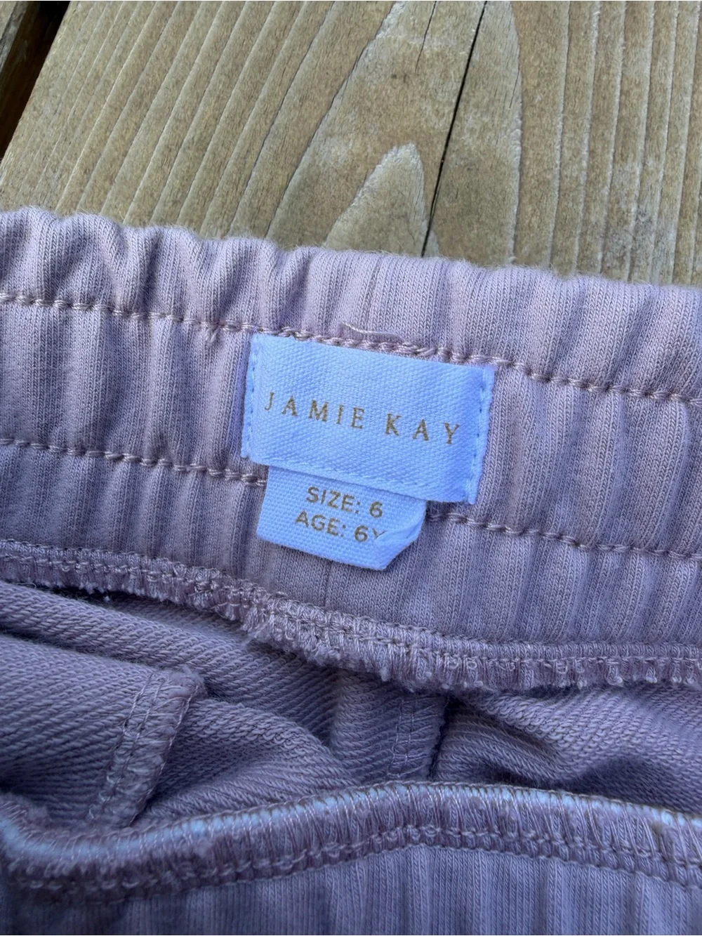 Jamie Kay Organic Cotton Morgan Track Pant Heather Haze Purple/Pink Jogger